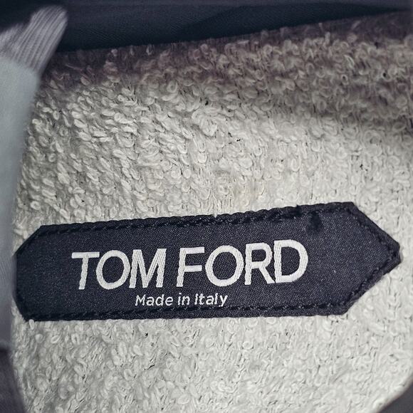 Tom Ford Jagga Leather-Trimmed Suede and Mesh Sneakers in Black size 8 $990 main image 9